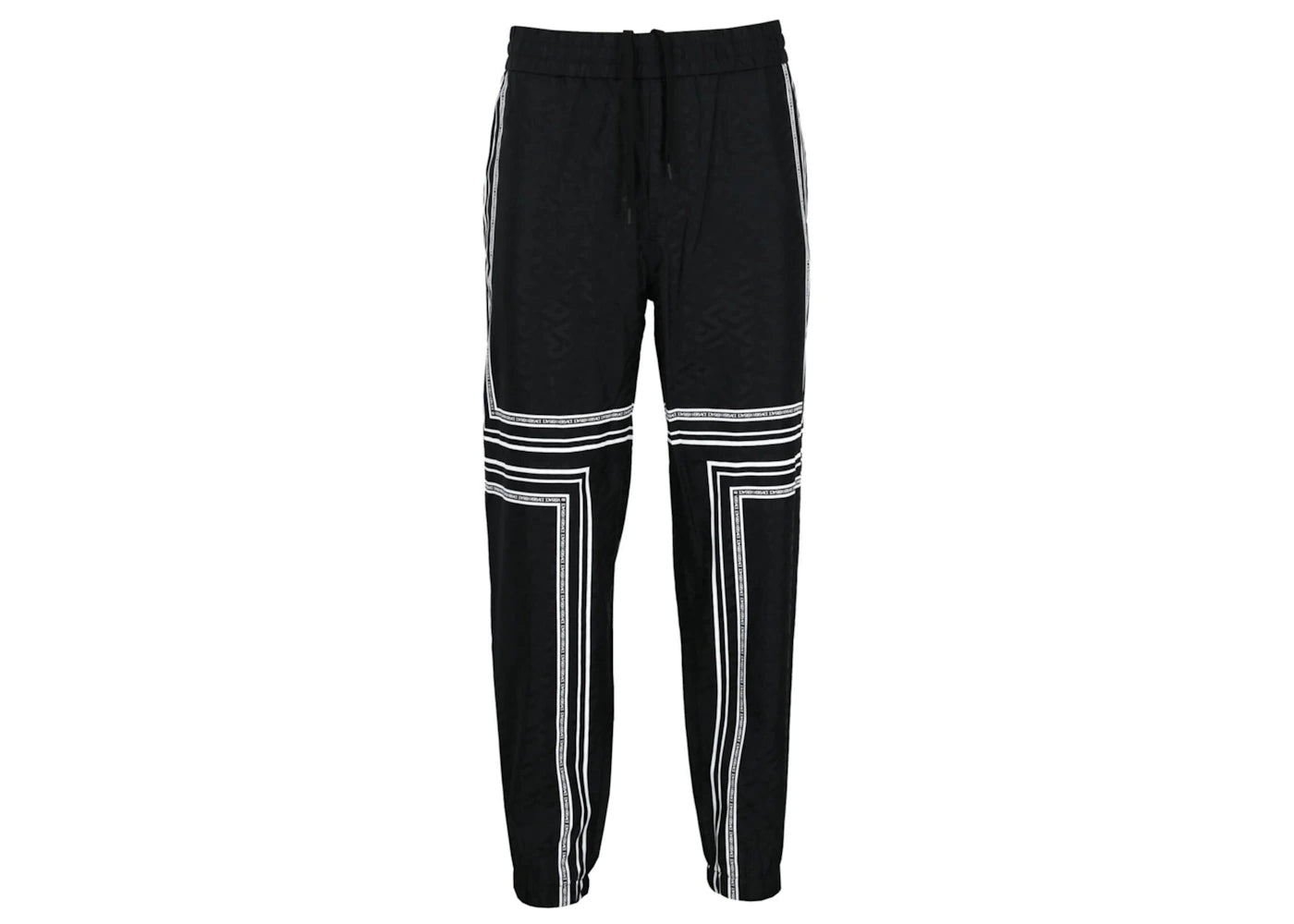 Versace La Greca Track Pants Black