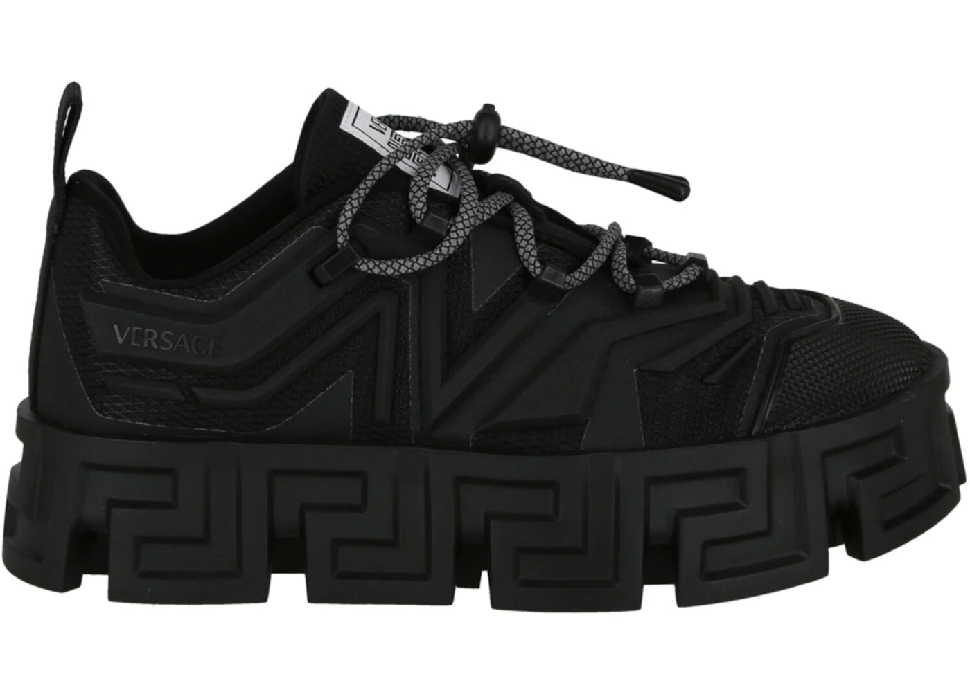 Versace Labyrinth Lace-Up Black