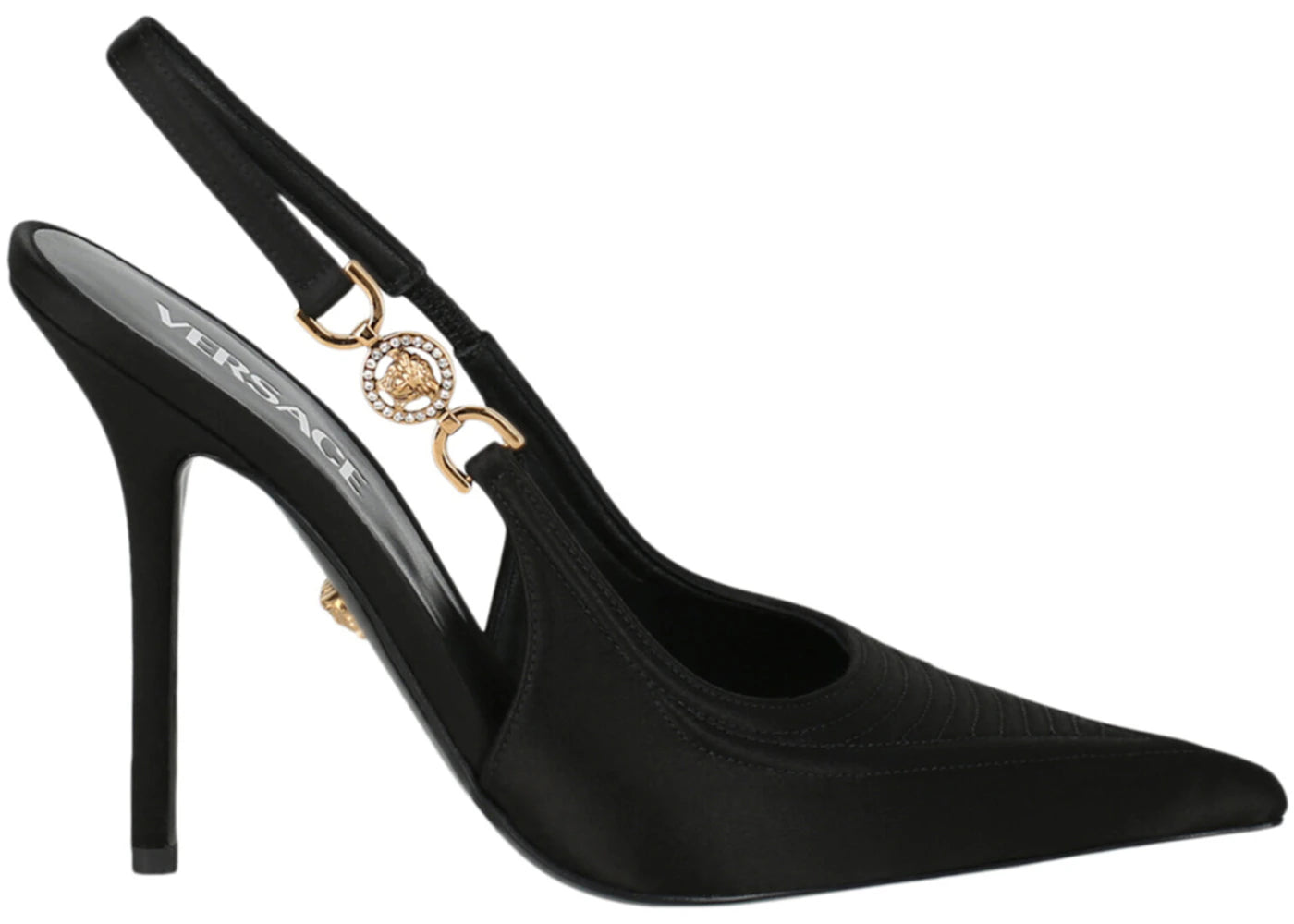 Versace Medusa '95 Corset Slingback Pumps Black (Women's)