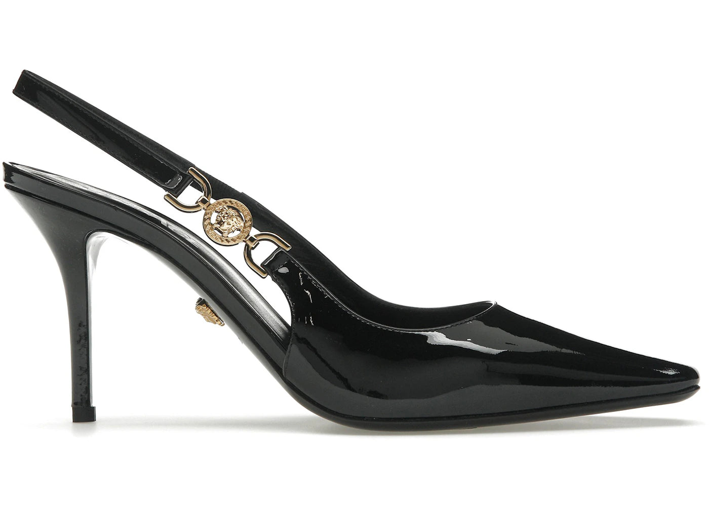 Versace Medusa '95 Slingback 85MM Pumps Black (Women's)