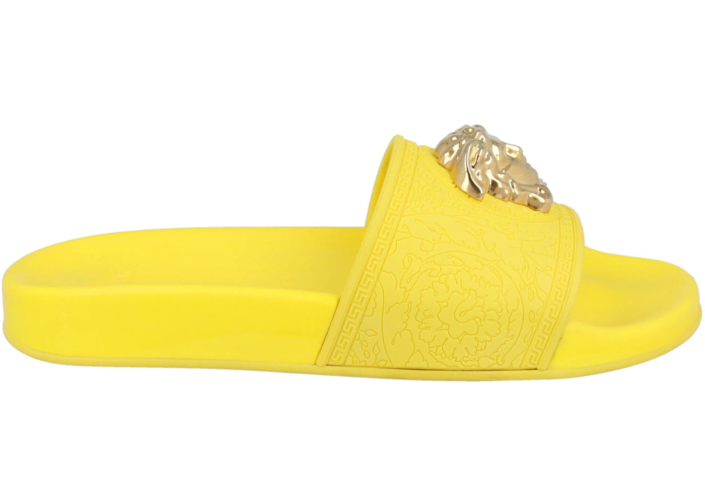 Versace Pool Slides Yellow (Women's)