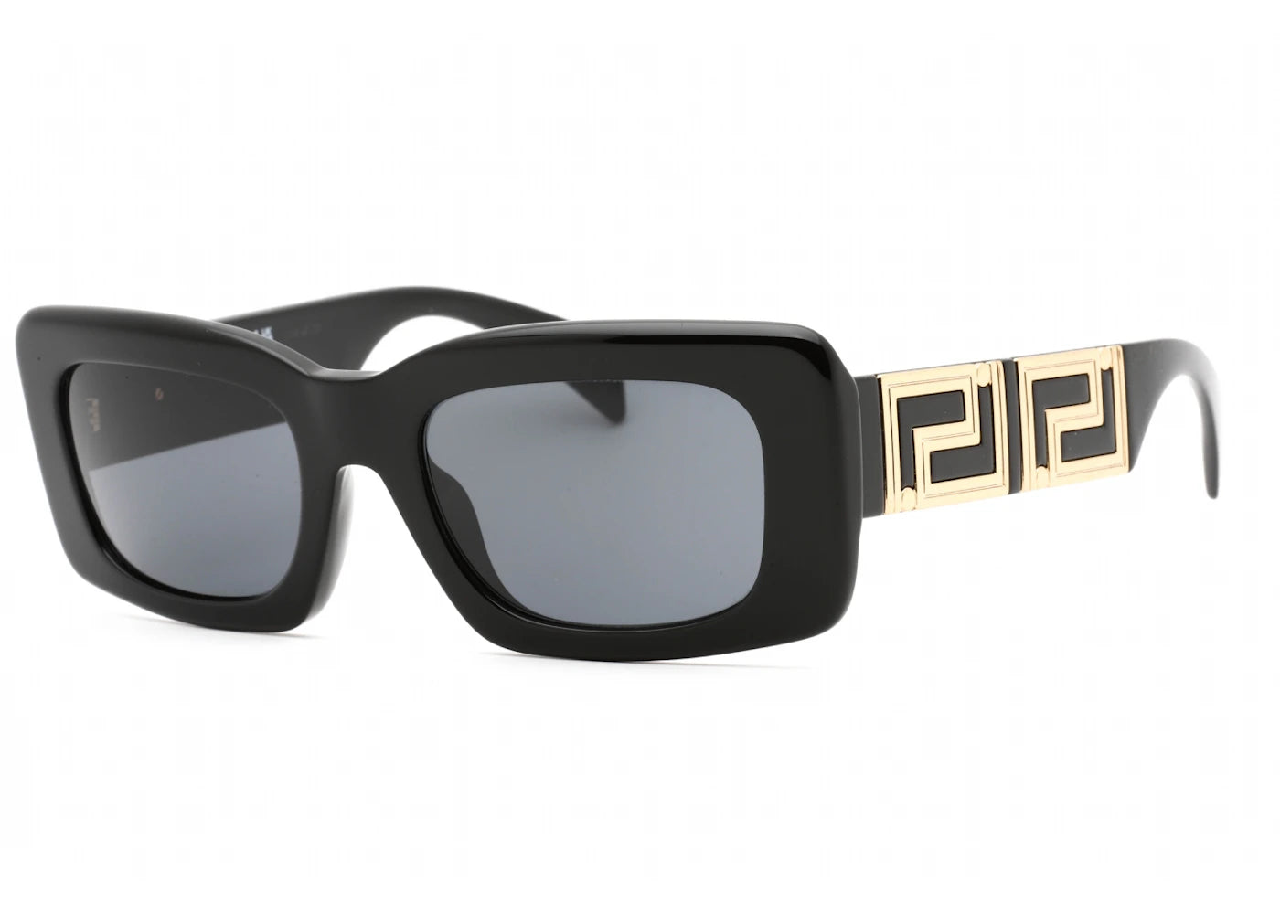Versace Square Sunglasses Black/Dark Grey (0VE4444U-GB1/87 54)