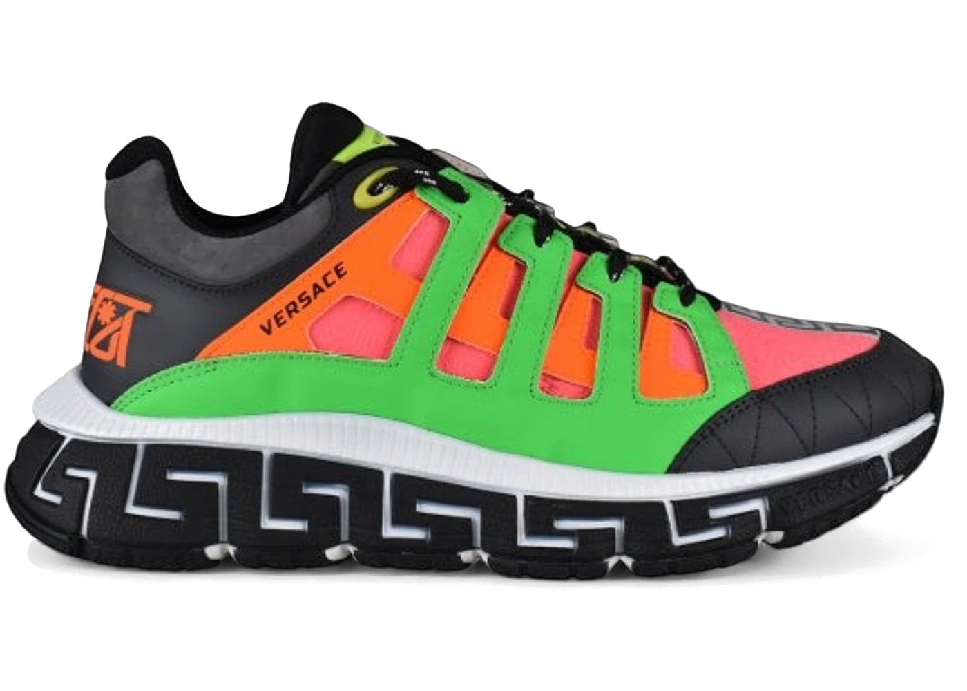 Versace Trigreca Green Red Pink