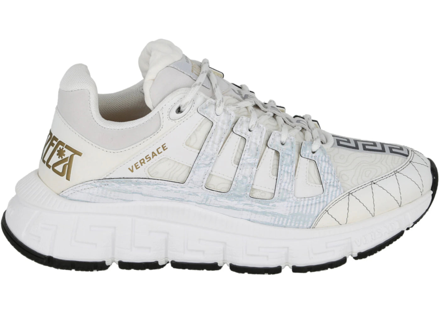 Versace Trigreca Low Top White Light Blue