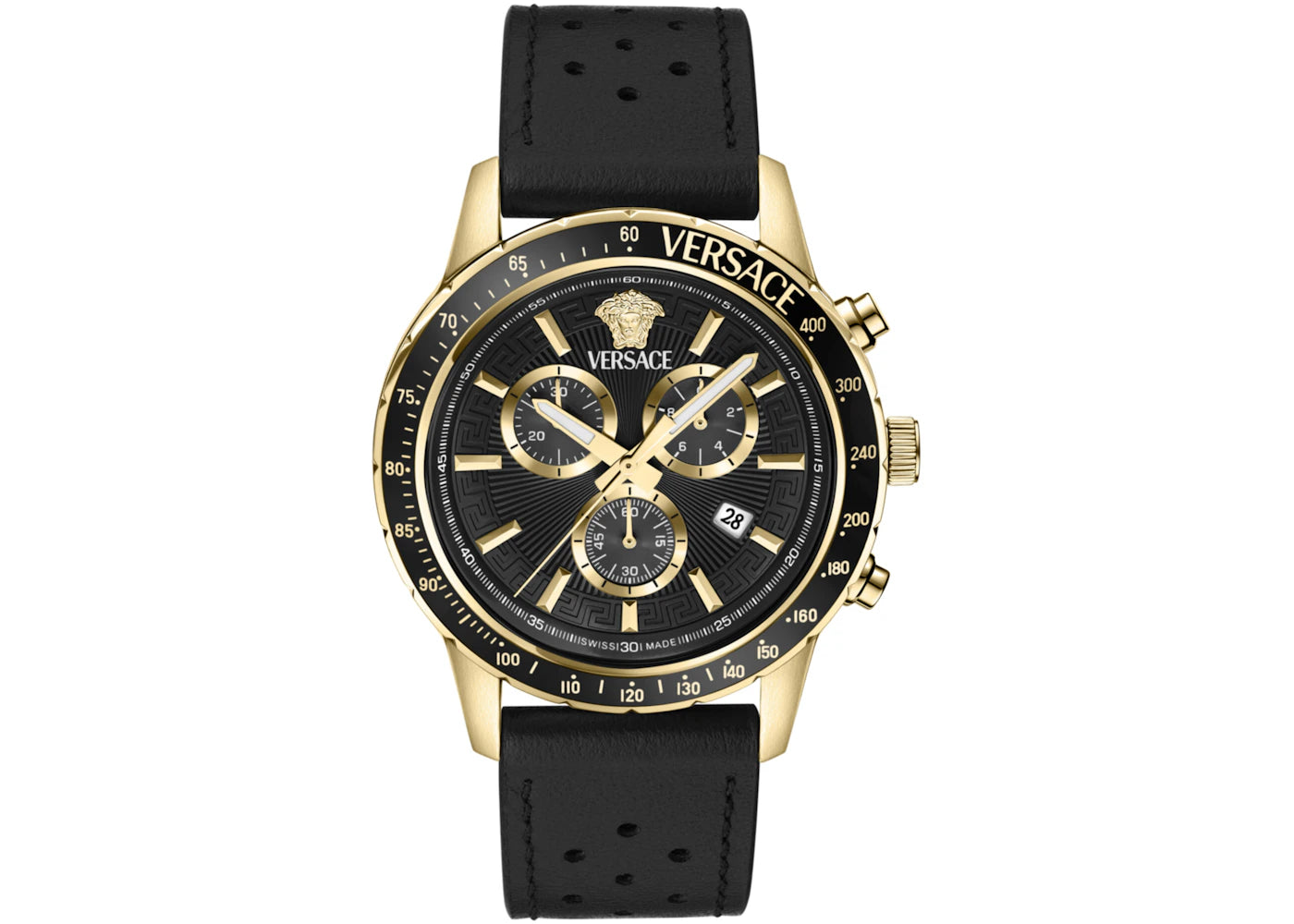Versace Versace Sport Chrono Leather VEZCA0224