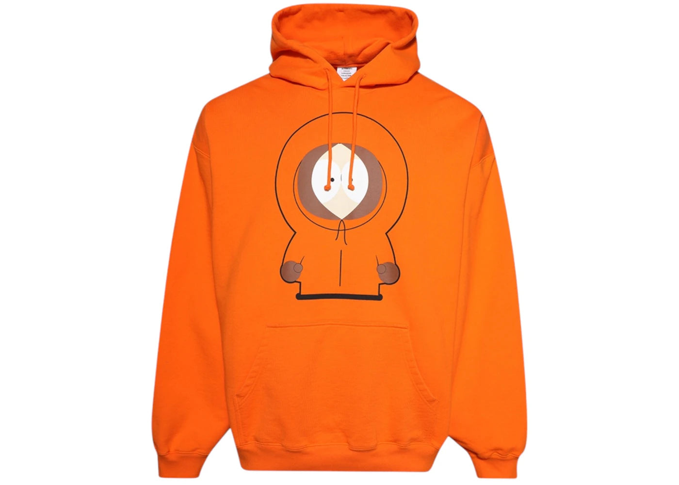 Vetements Kenny Oversized Hoodie Orange