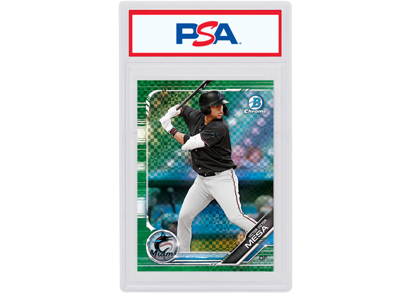Victor Victor Mesa 2019 Bowman Chrome X Green X-Fractor /31 BCP-200 (PSA or BGS Graded)