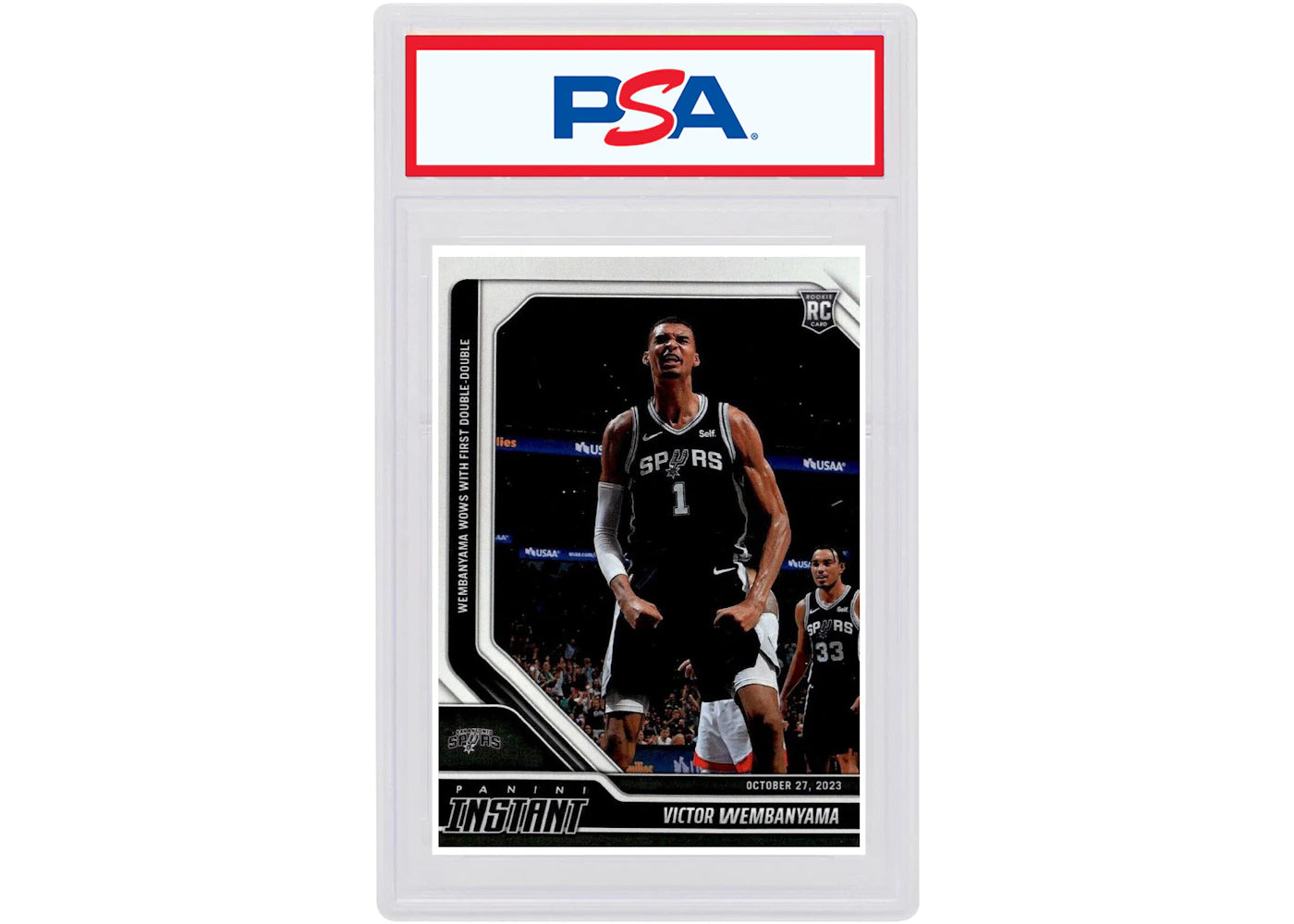 Victor Wembanyama 2023 Panini Instant Rookie #19 (PSA or BGS Graded)