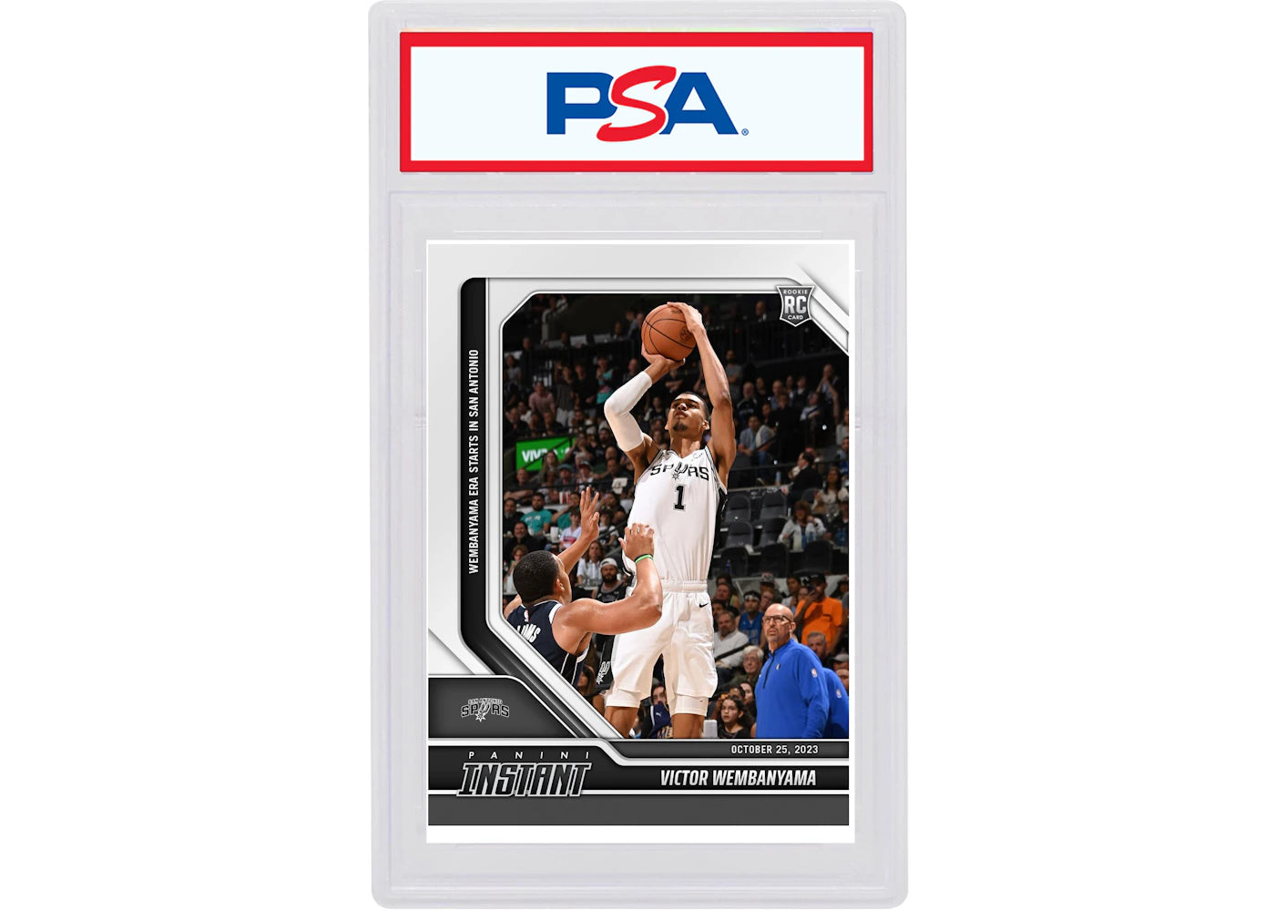 Victor Wembanyama 2023 Panini Instant Victor Rookie #5 (PSA or BGS Graded)