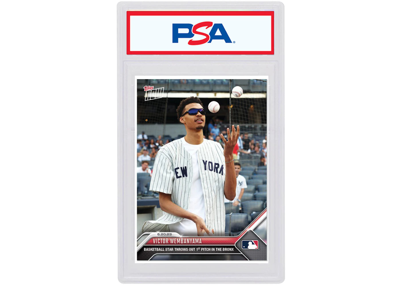 Victor Wembanyama 2023 Topps Now MLB #472 (PSA or BGS Graded)