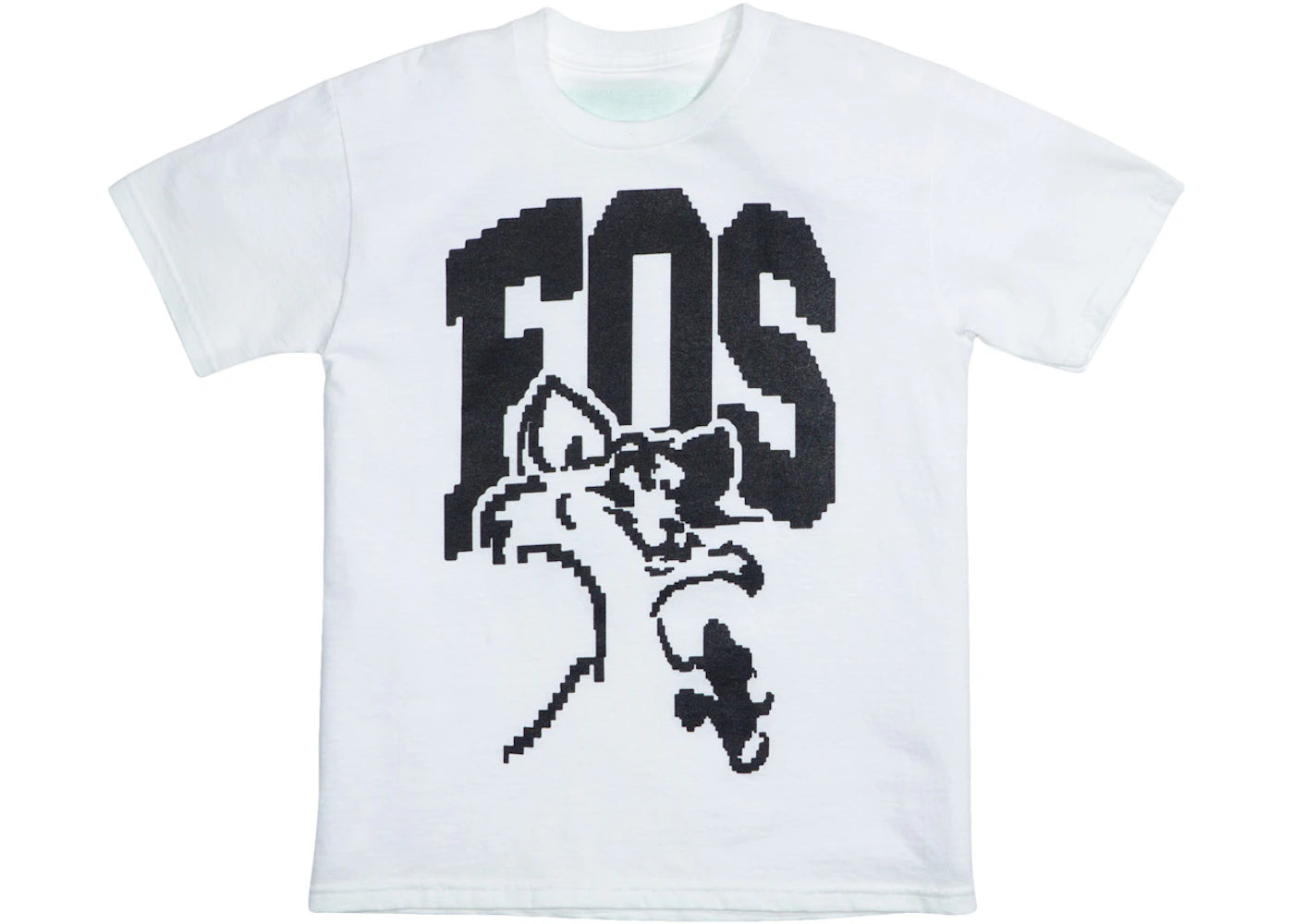 Virgil Abloh Brooklyn Museum Youth FOS CAT Pyrex T-shirt White