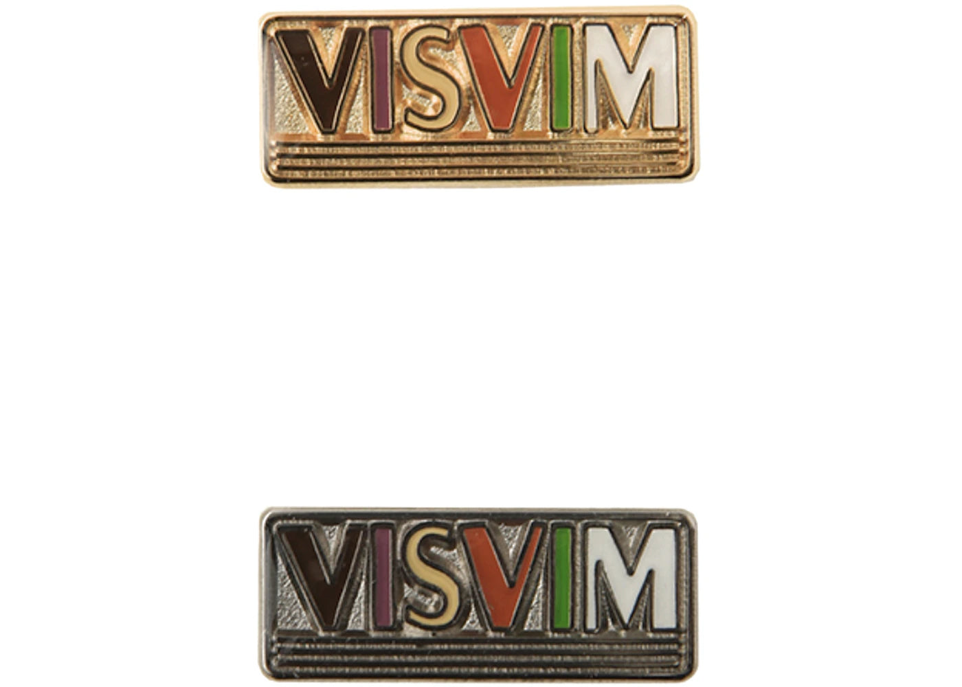 Visvim Brand Pin Set Multi