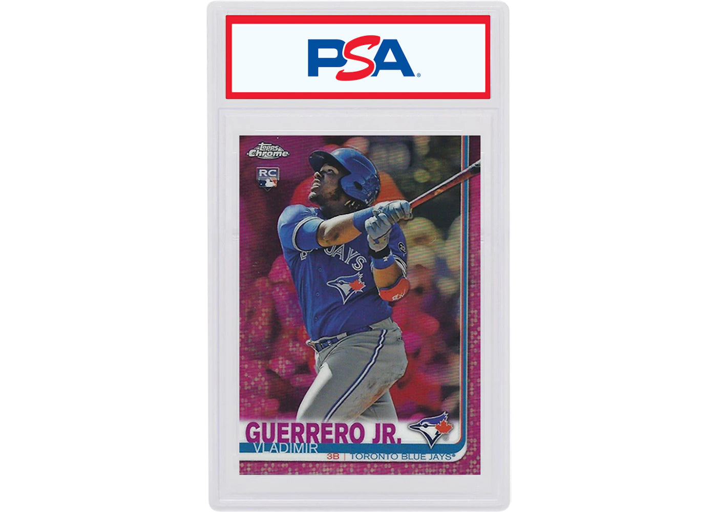 Vladimir Guerrero Jr. 2019 Topps Chrome Rookie Pink #201 (PSA or BGS Graded)