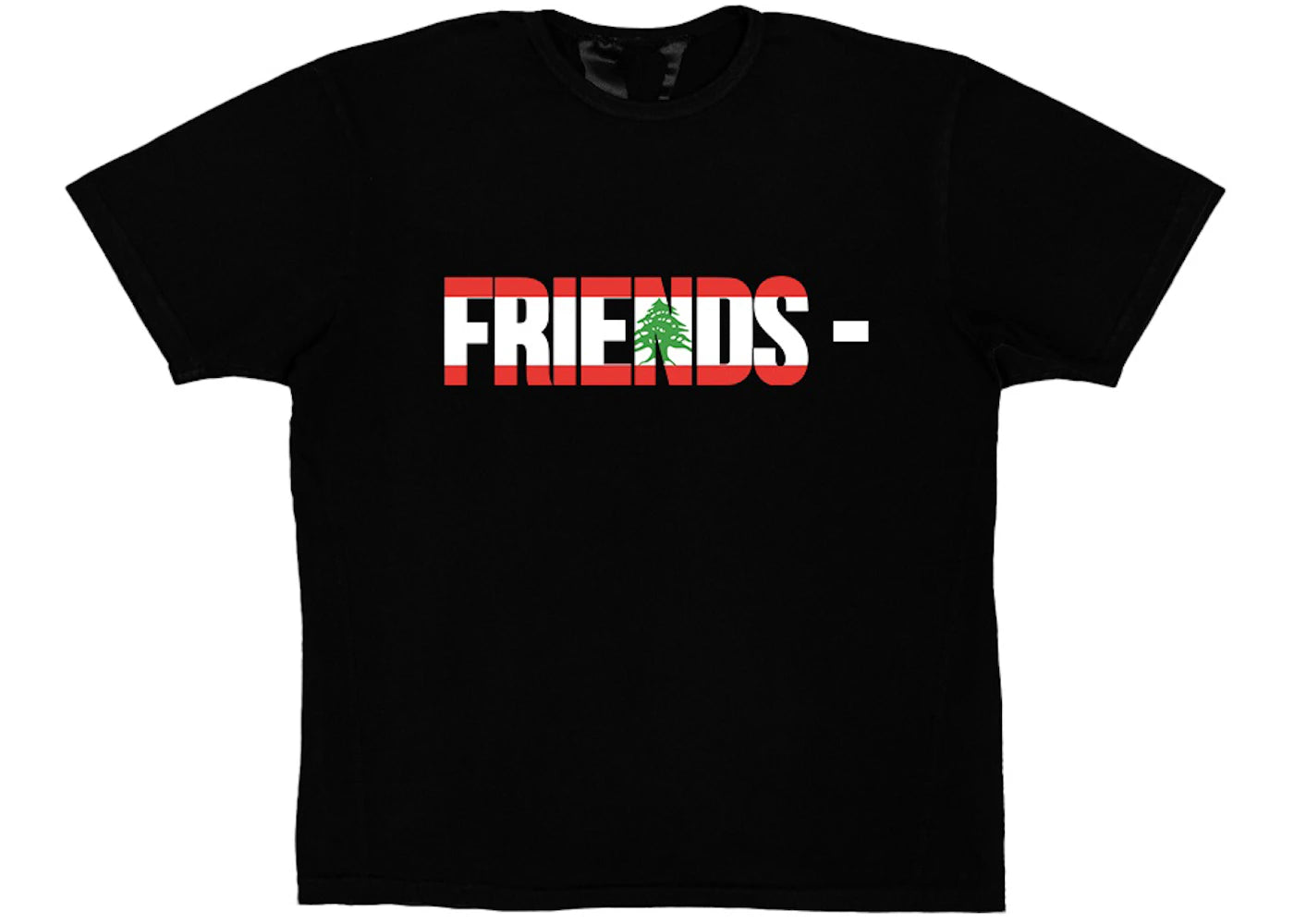 Vlone FRIENDS LBN T-shirt Black