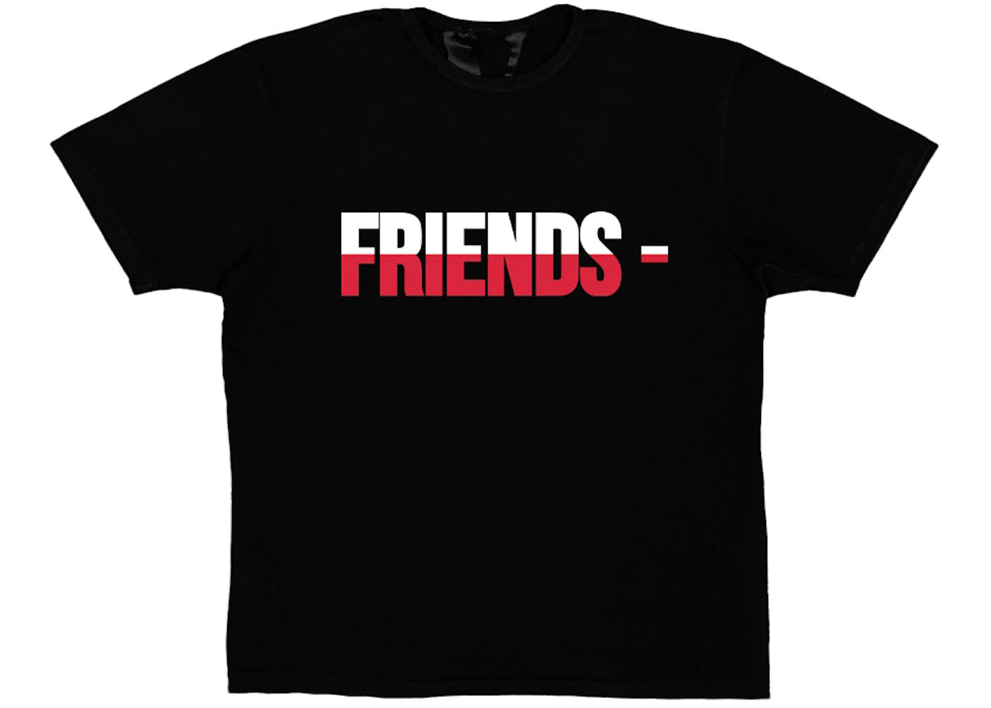 Vlone FRIENDS POL T-shirt Black