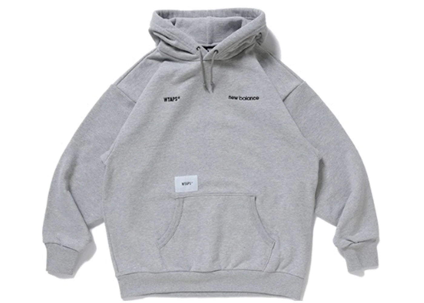 WTAPS x New Balance Academy Hooded Sweatshirt Heather Grey