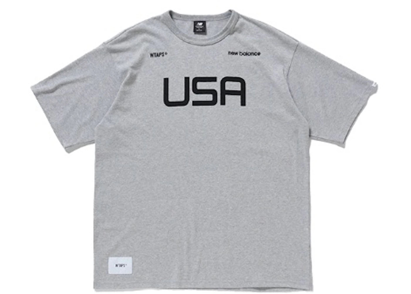 WTAPS x New Balance Academy S/S T-shirt Heather Grey