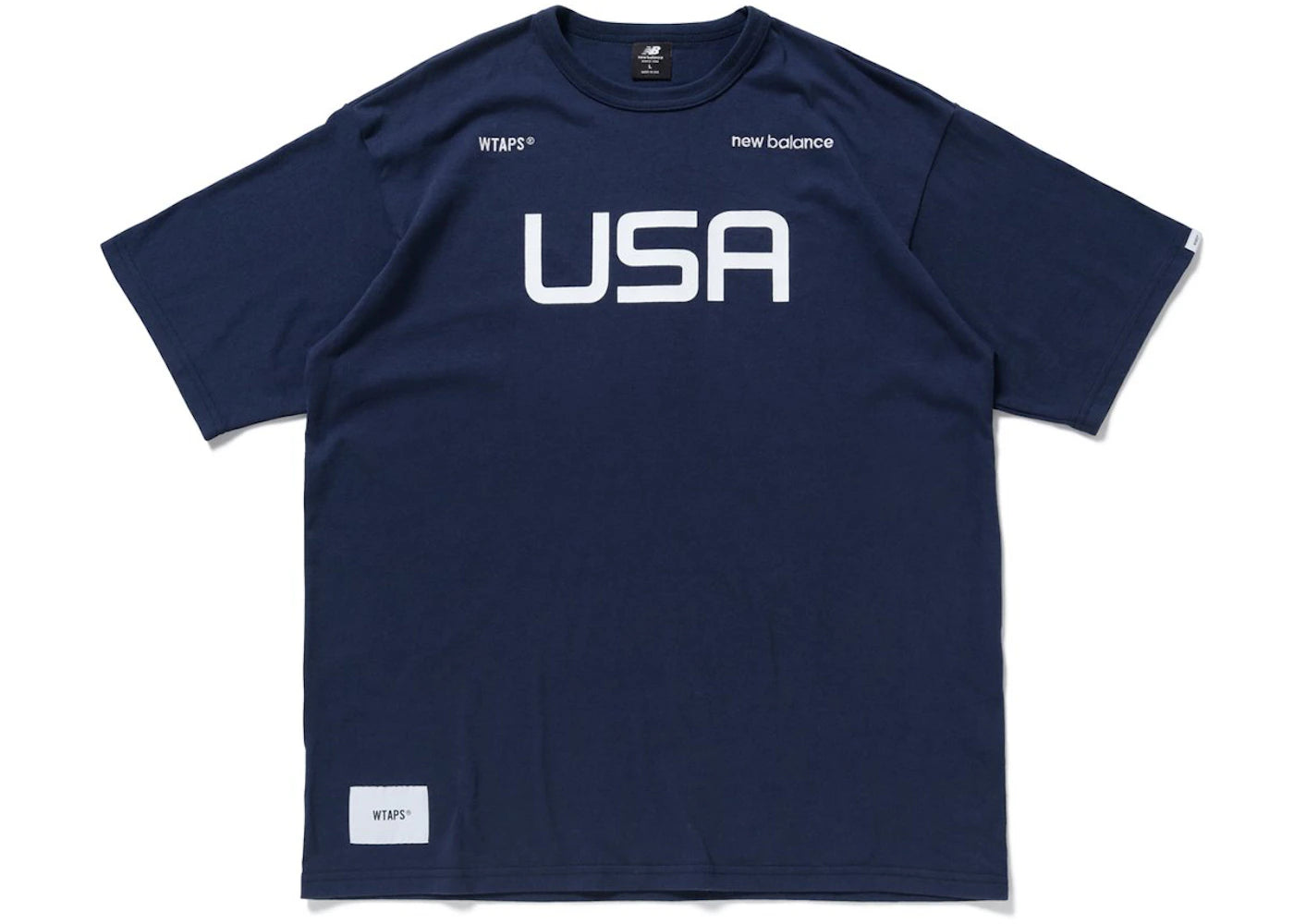 WTAPS x New Balance Academy S/S T-shirt Navy