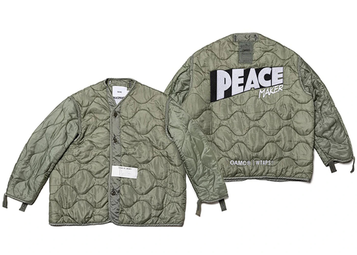 WTAPS x OAMC Peacemaker Jacket (Edition of 121) Olive