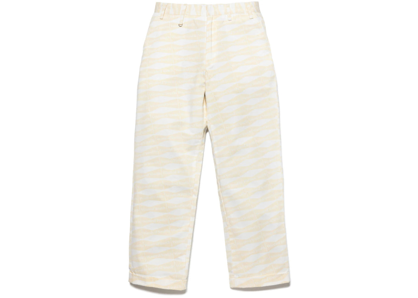 Wasted Youth Ribbon Chino Pants Beige