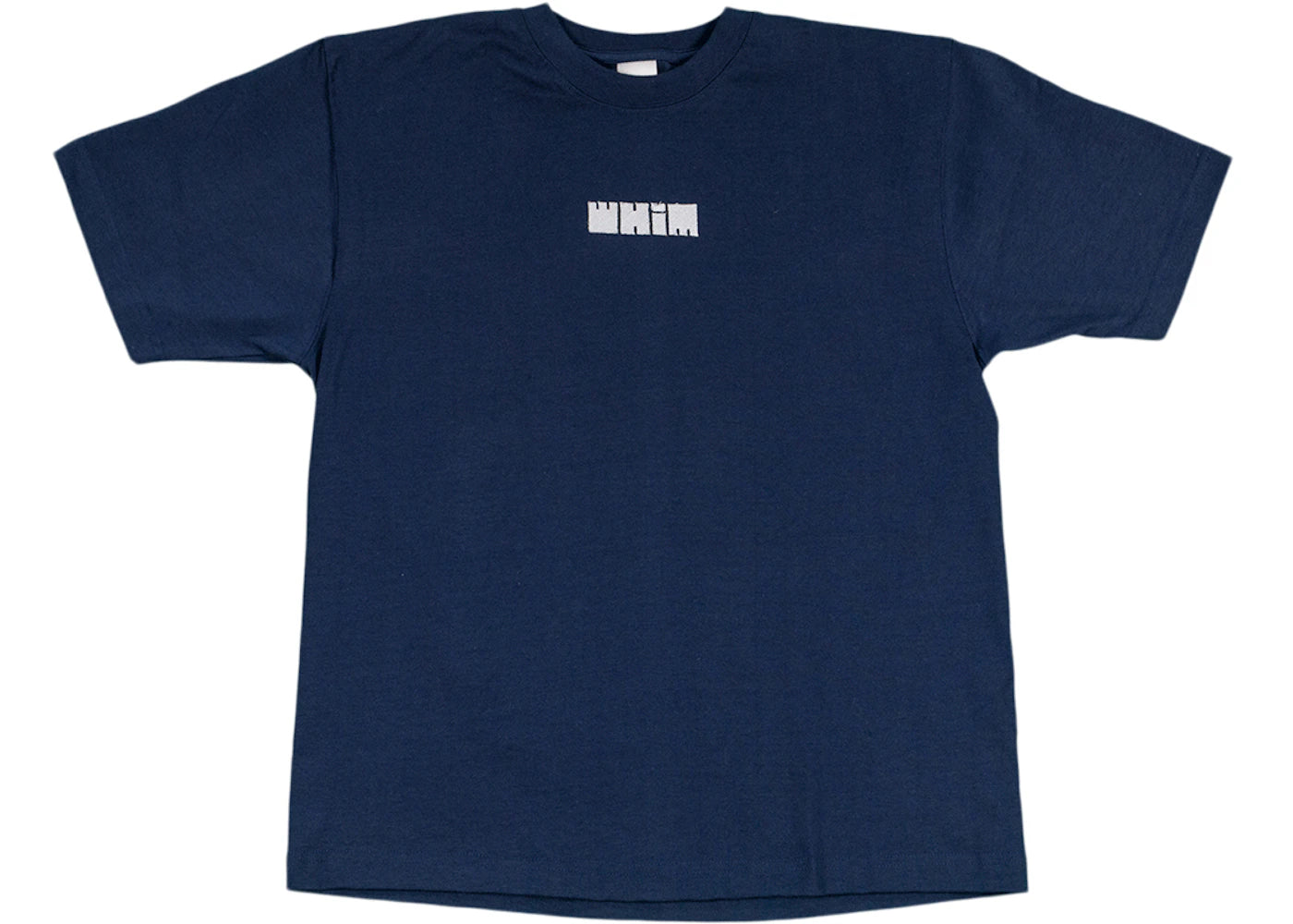 Whim Golf Embroidered T-shirt Navy