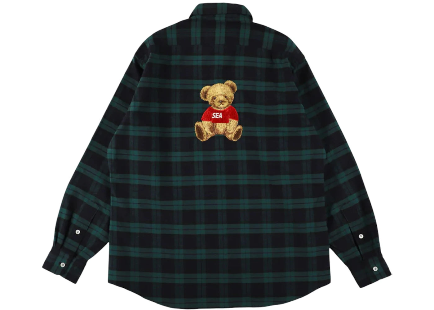 Wind and Sea Bear Black Watch Shirt Mix