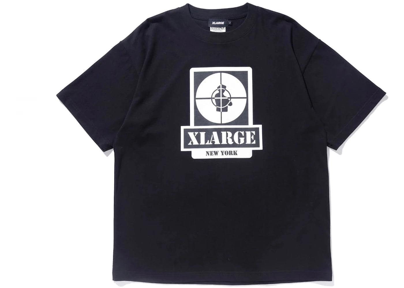 XLARGE x Public Enemy Box Logo T-Shirt Black