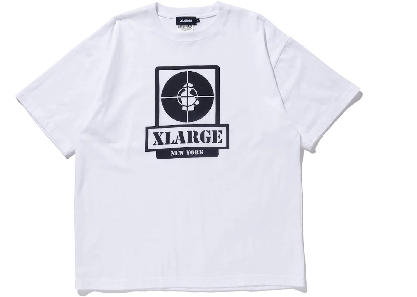 XLARGE x Public Enemy Box Logo T-Shirt White