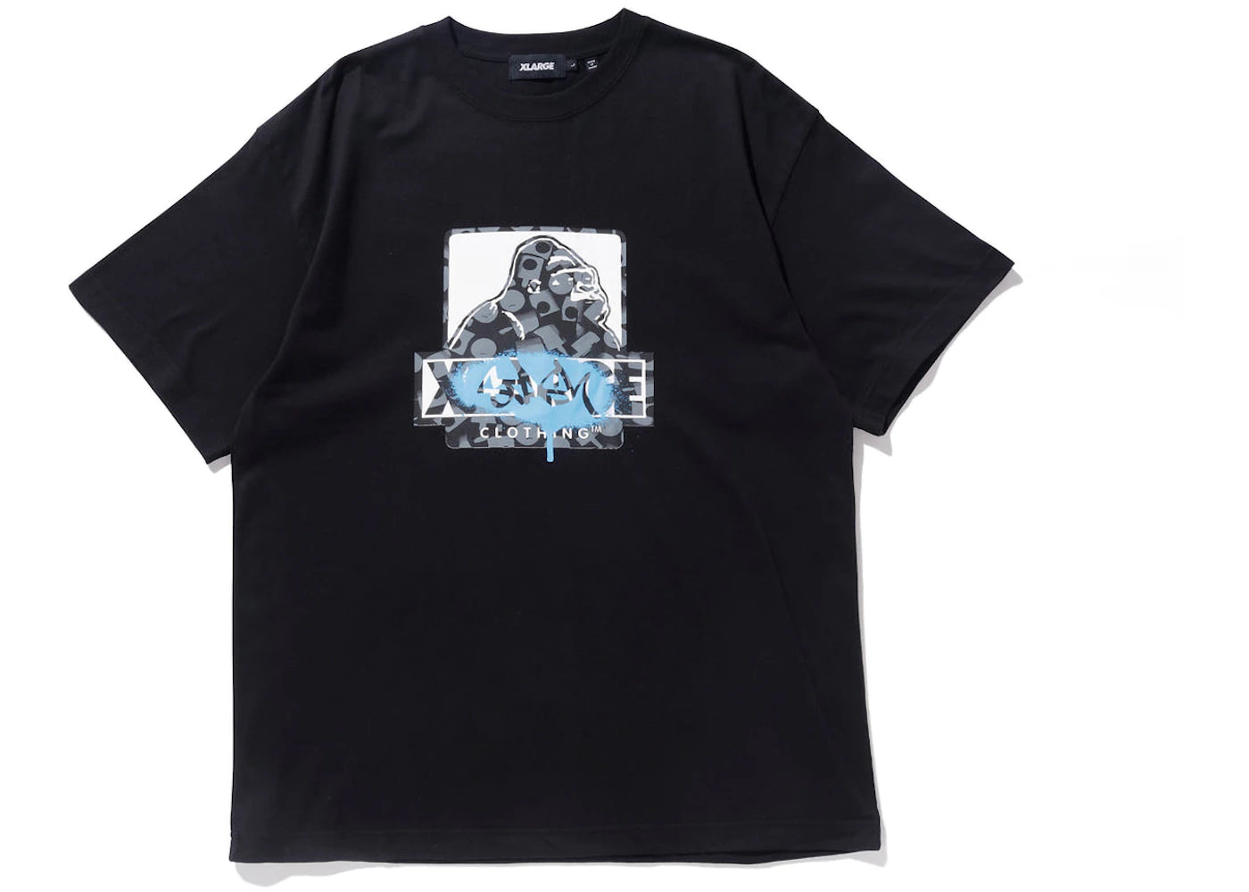XLARGE x Stash OG Logo T-Shirt Black