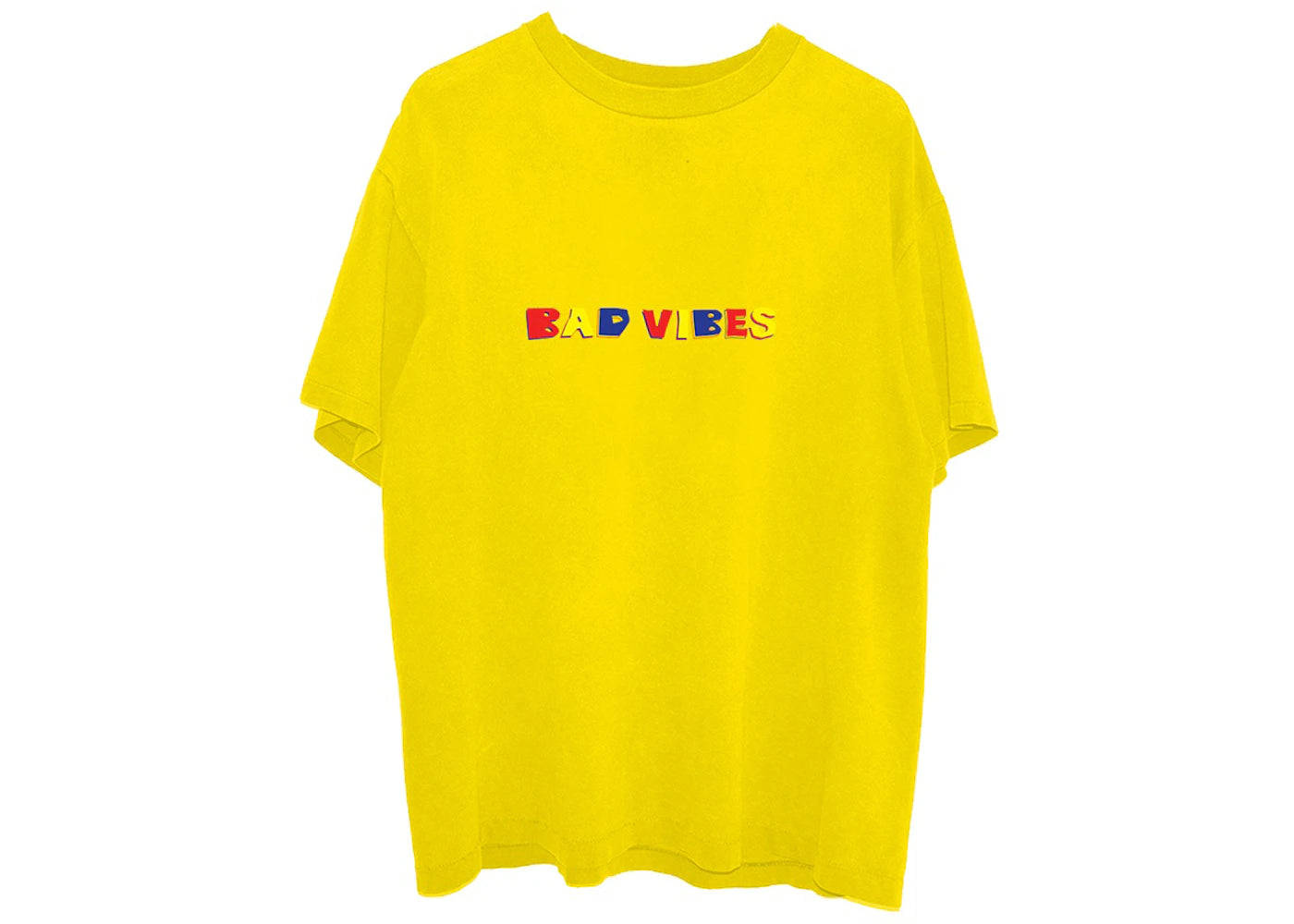 XXXTentacion Bad Vibes Forever T-shirt Yellow