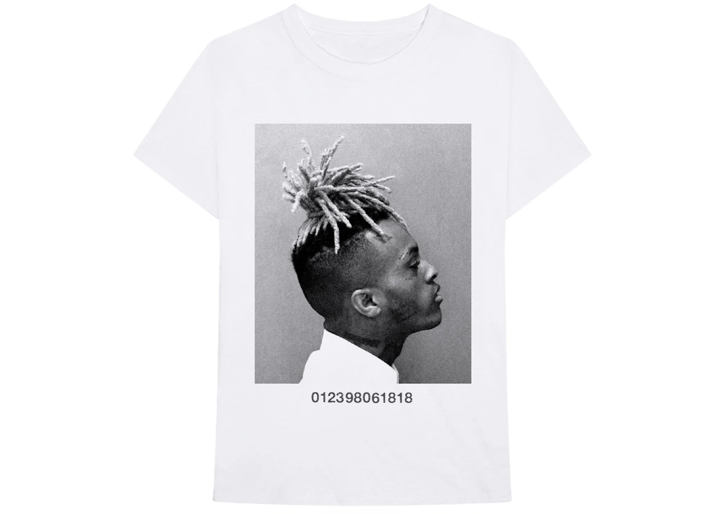 XXXTentacion Mugshot Profile T-shirt White