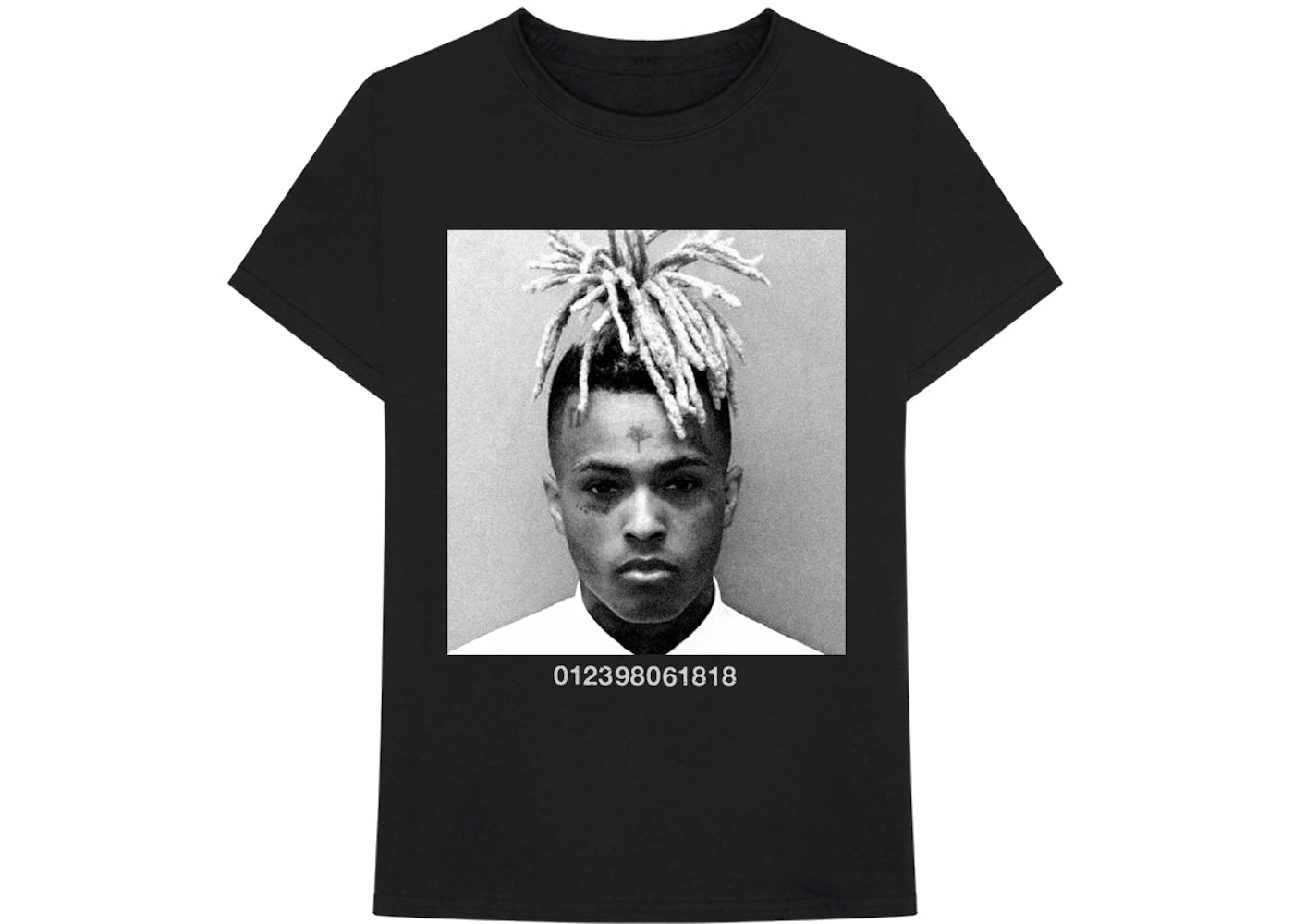 XXXTentacion Mugshot T-shirt Black
