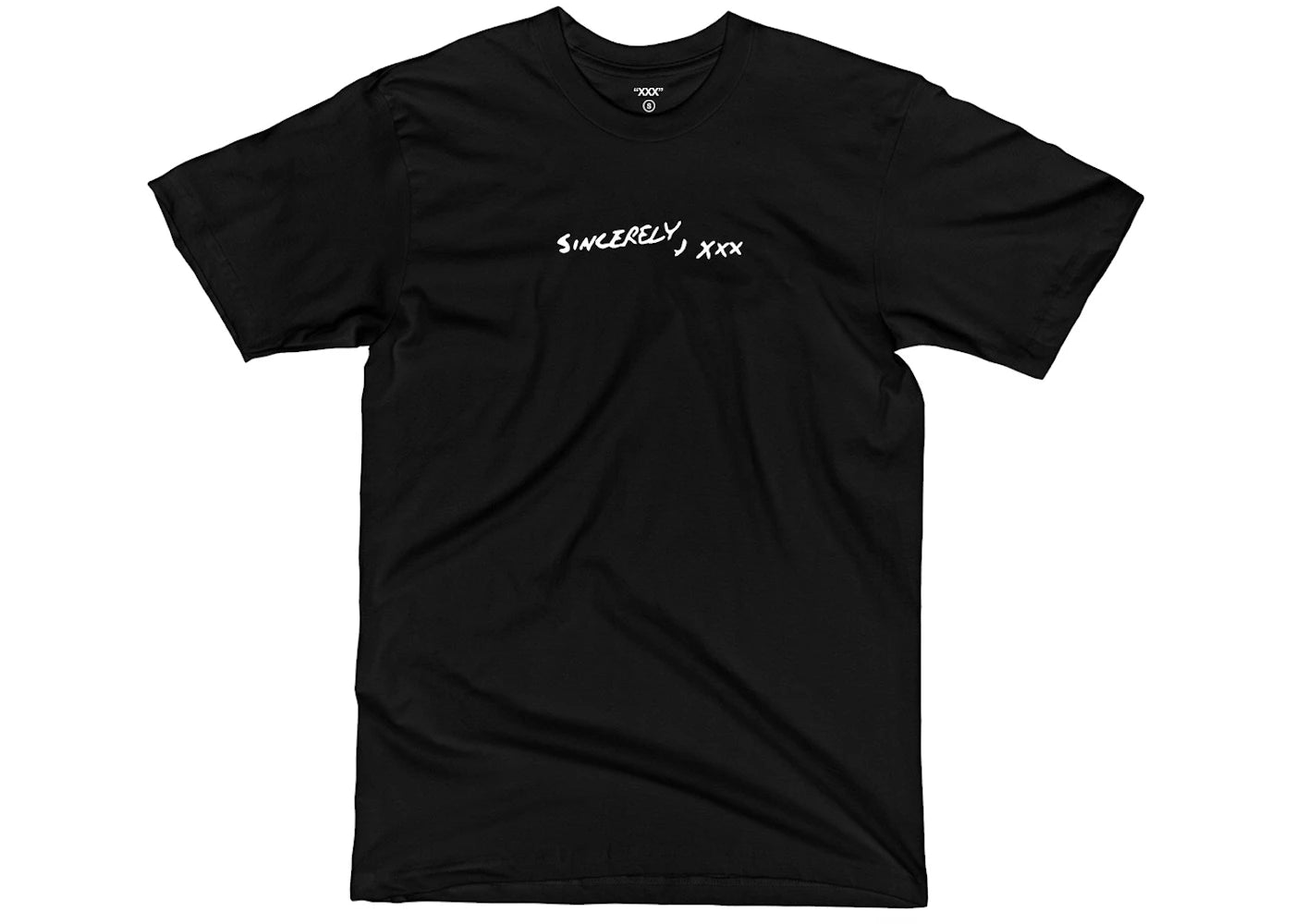 XXXTentacion Sincerely, XXX T-shirt Black