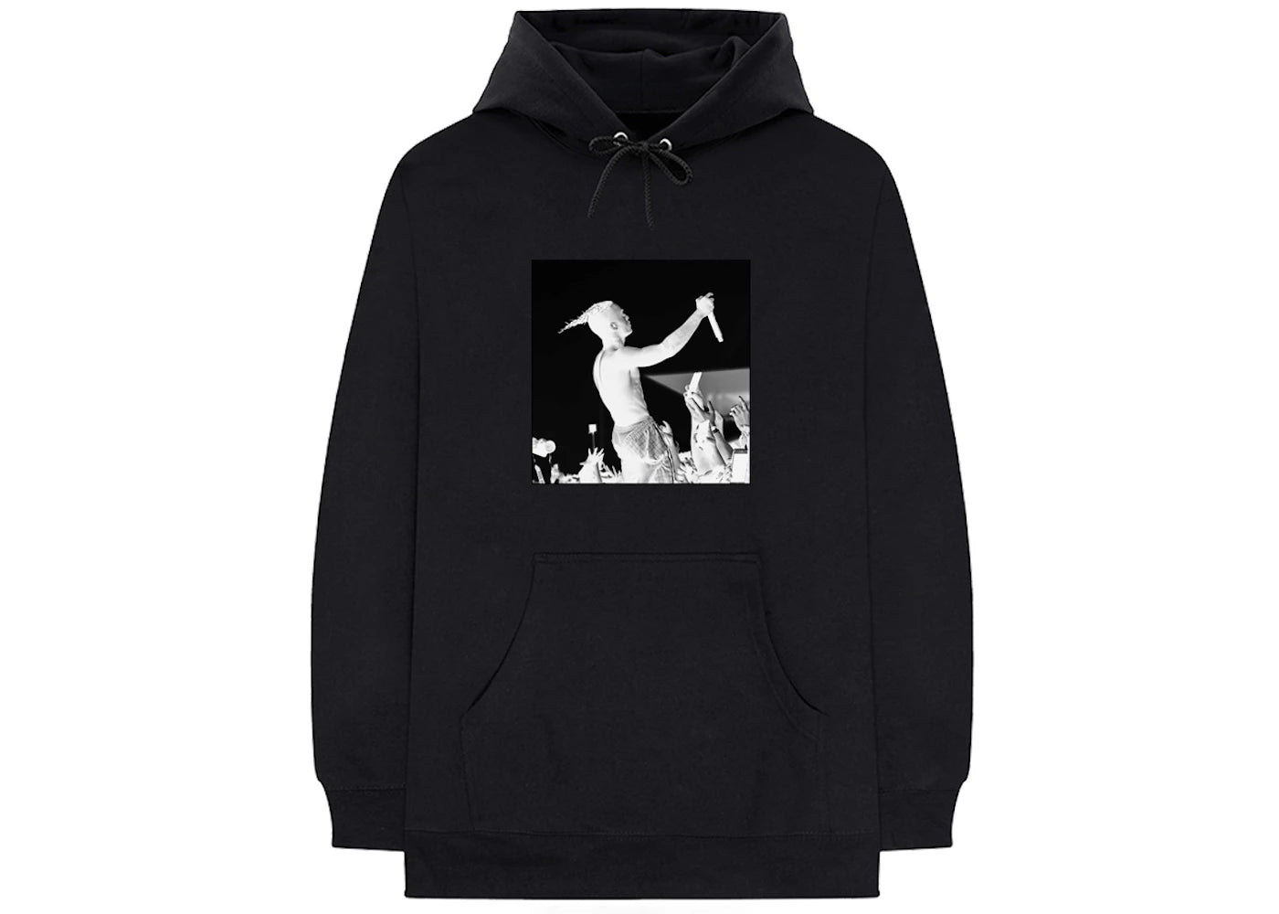 XXXTentacion Skins Crowd Hoodie Black
