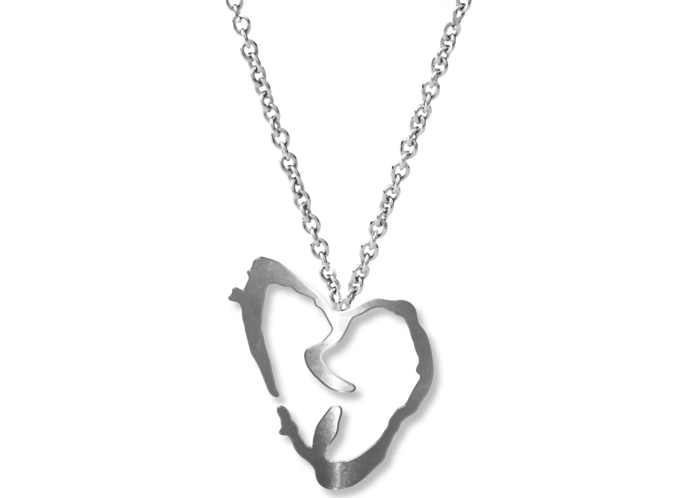 XXXTentacion The Remedy For A Broken Heart Pendant Silver
