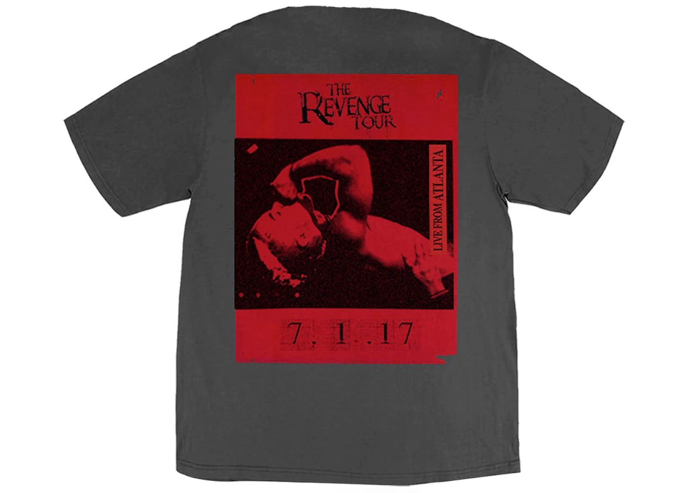 XXXTentacion The Revenge Tour Atlanta T-shirt Washed Black