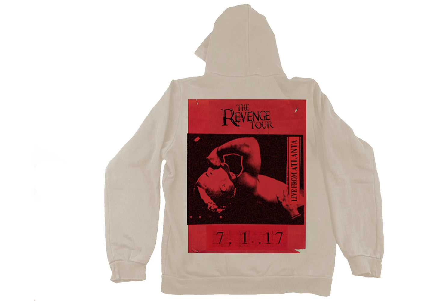 XXXTentacion The Revenge Tour Hoodie II Natural