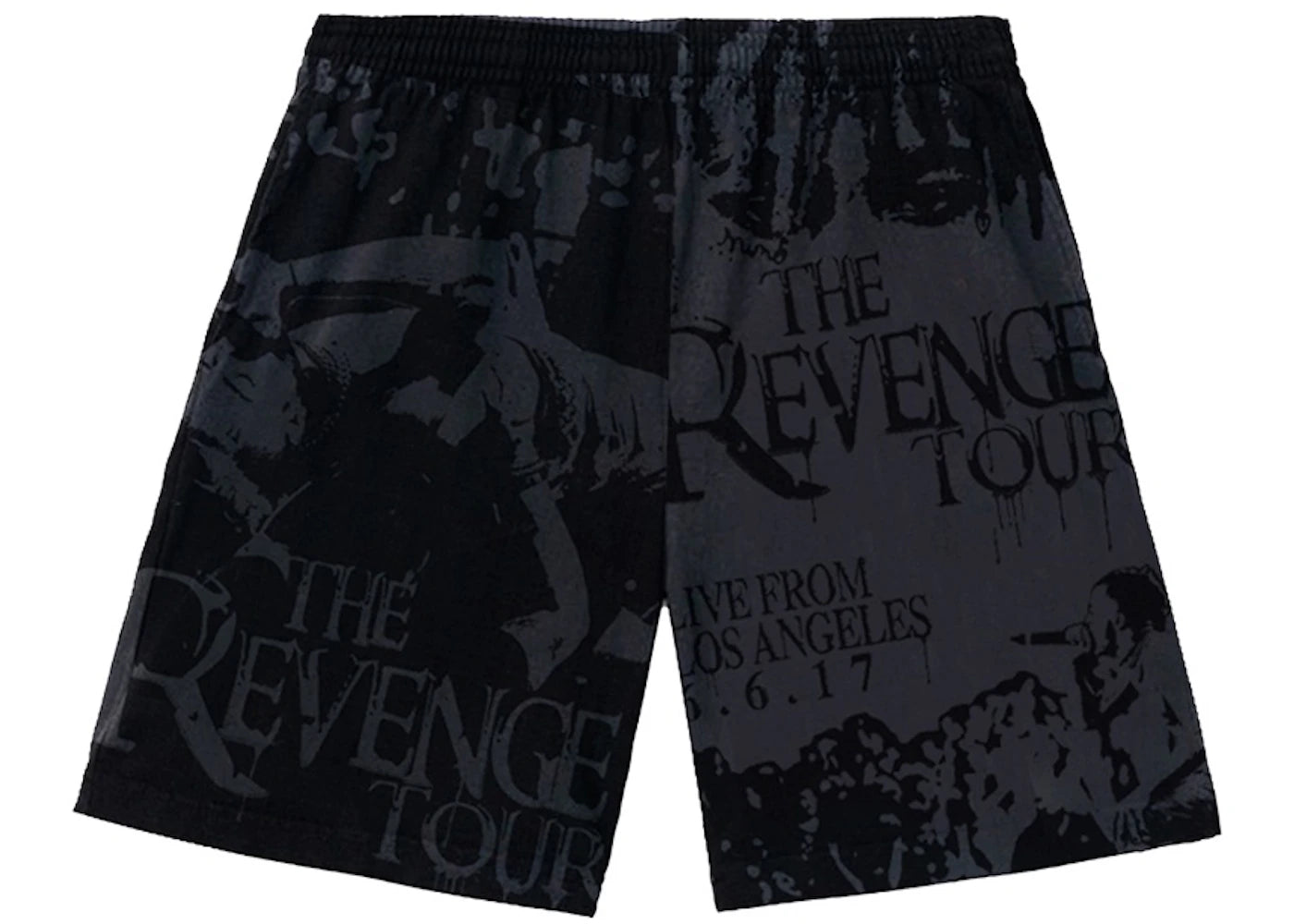 XXXTentacion The Revenge Tour Shorts III Black