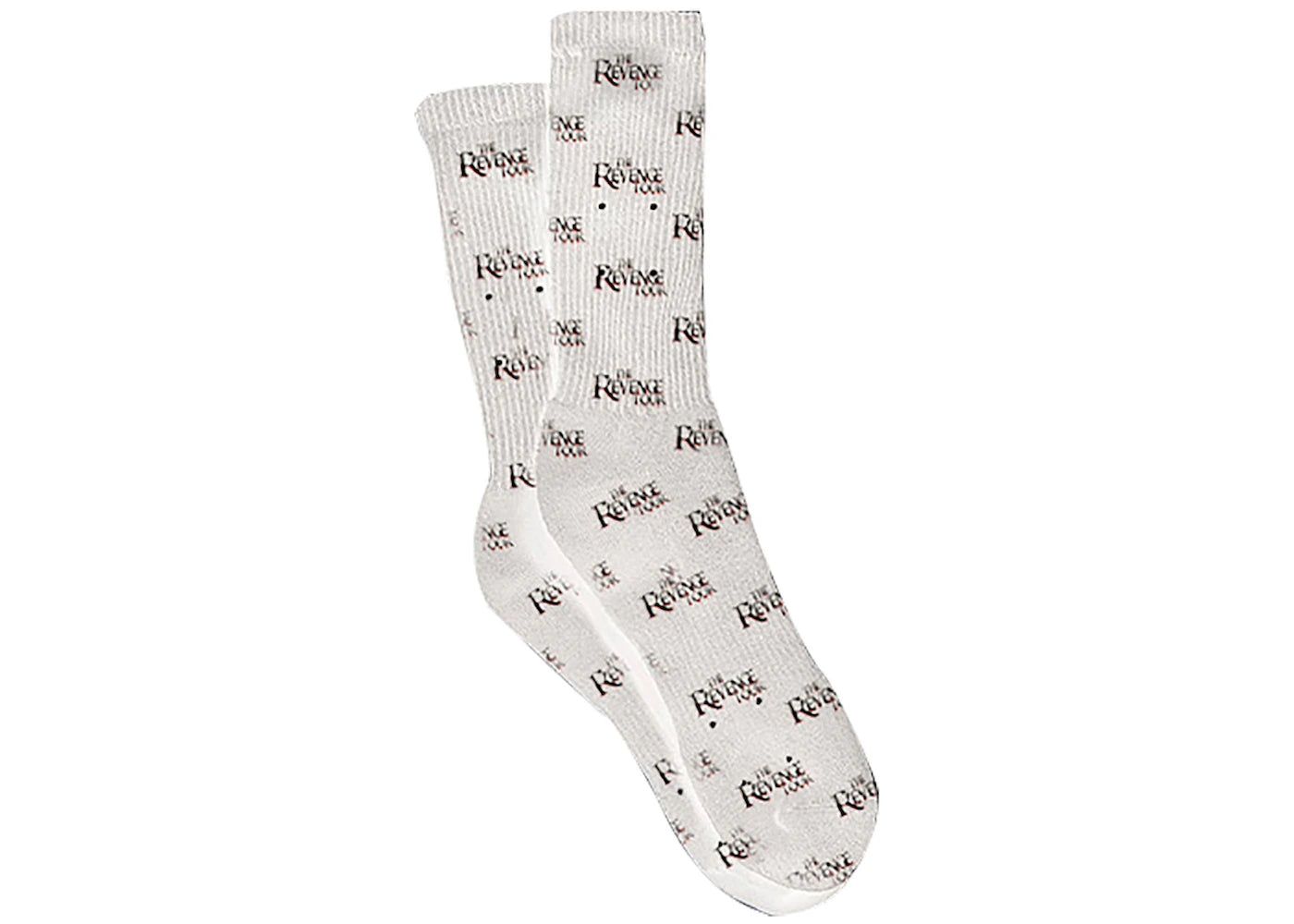 XXXTentacion The Revenge Tour Socks White