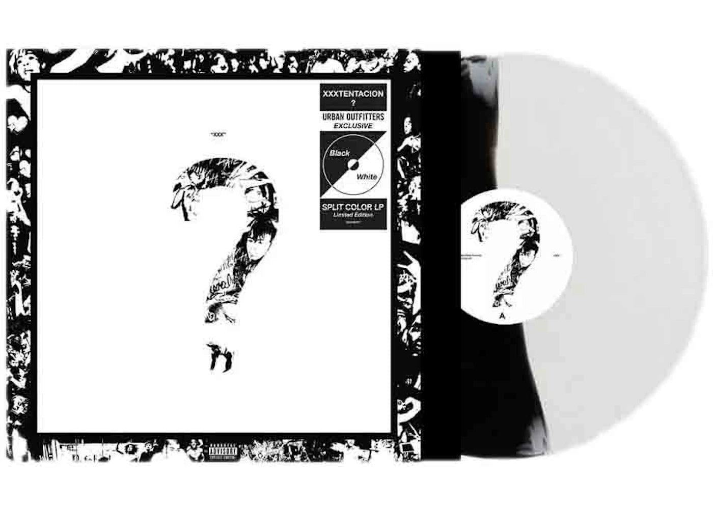 XXXTentacion ? Urban Outfitters Exclusive LP Vinyl Black & White