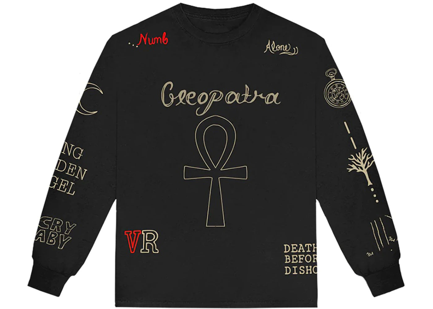 XXXTentacion XXX Tattoo L/S T-shirt Black