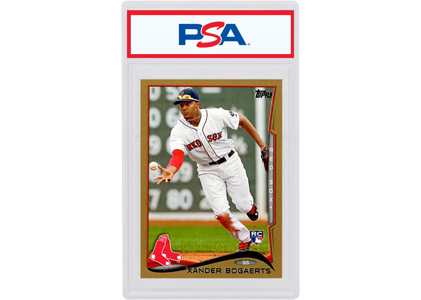 Xander Bogaerts 2014 Topps Rookie Gold /2014 #133 (PSA or BGS Graded)