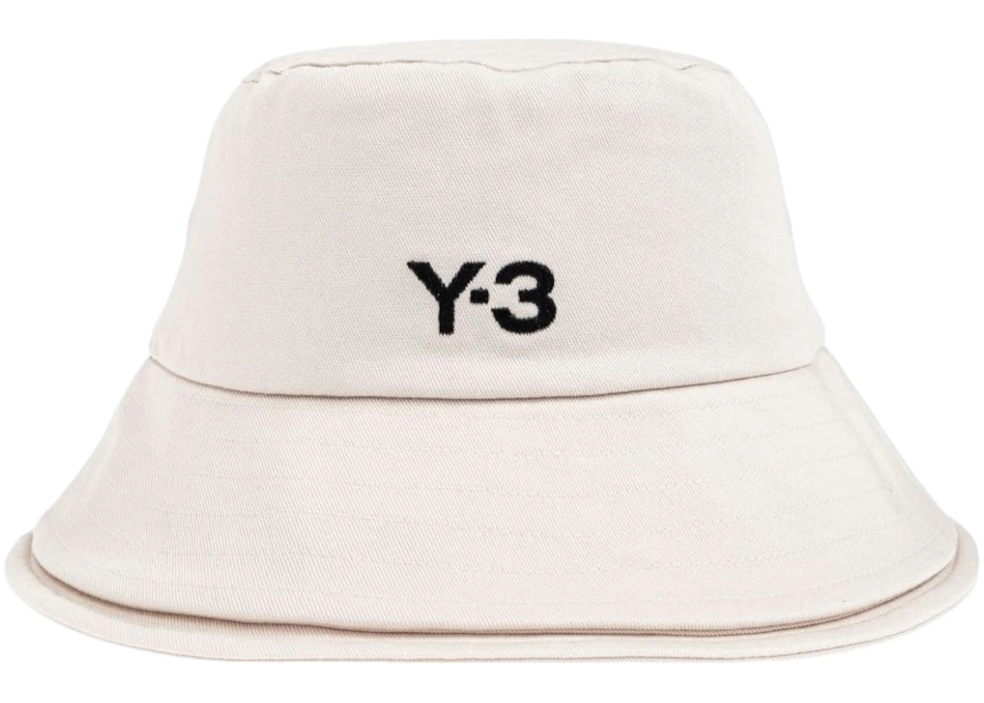 Y-3 3 - Strp B Bucket Hat Talc