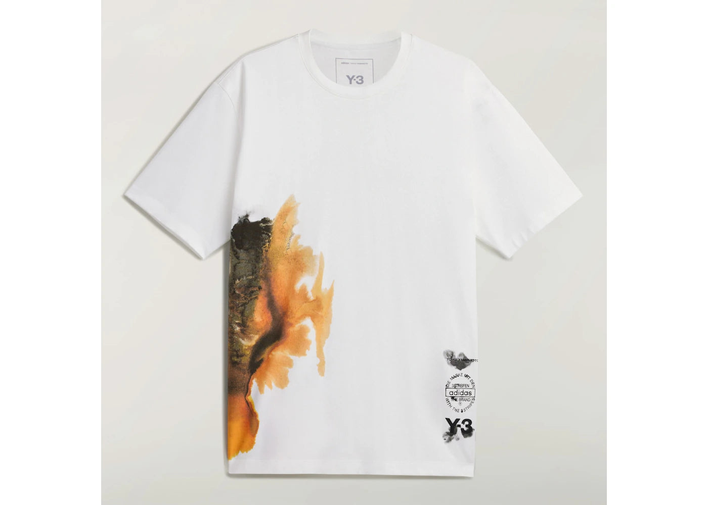 Y-3 Gfx Ss T-shirt White