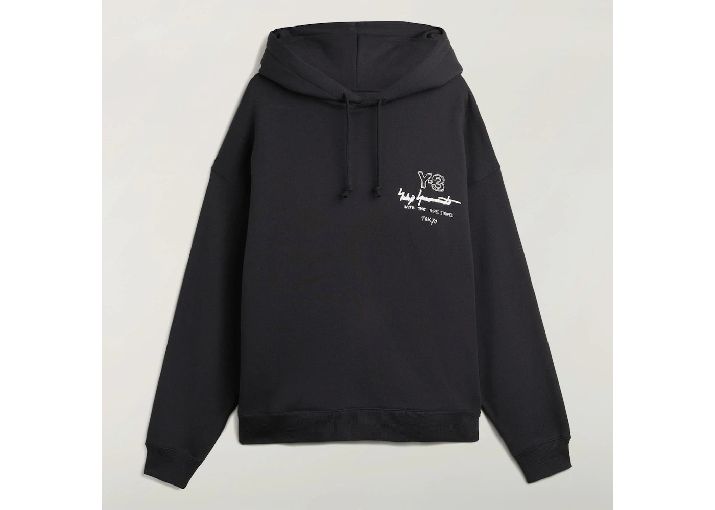 Y-3 Merch Hoodie Black