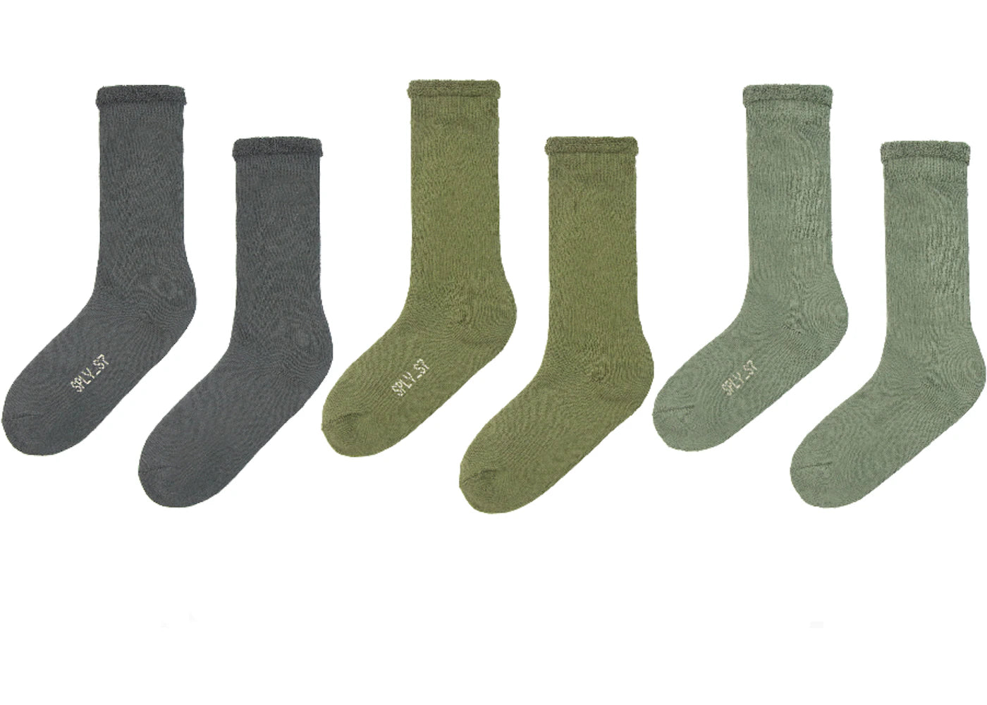 Yeezy Bouclette Socks (3 Pack) Color Three