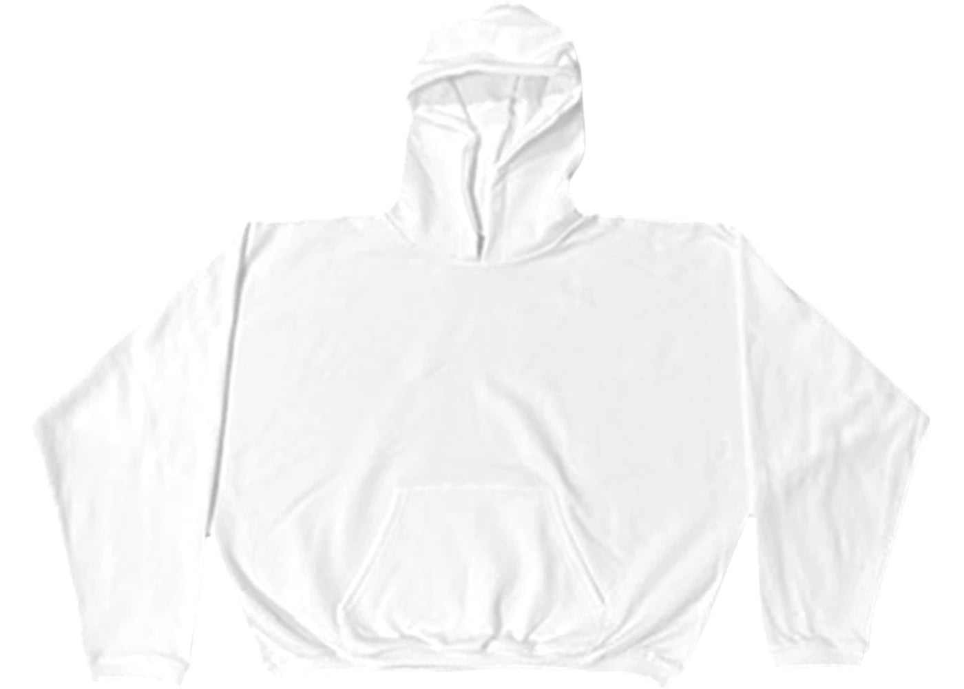 Yeezy HD-01 No Print Hoodie White
