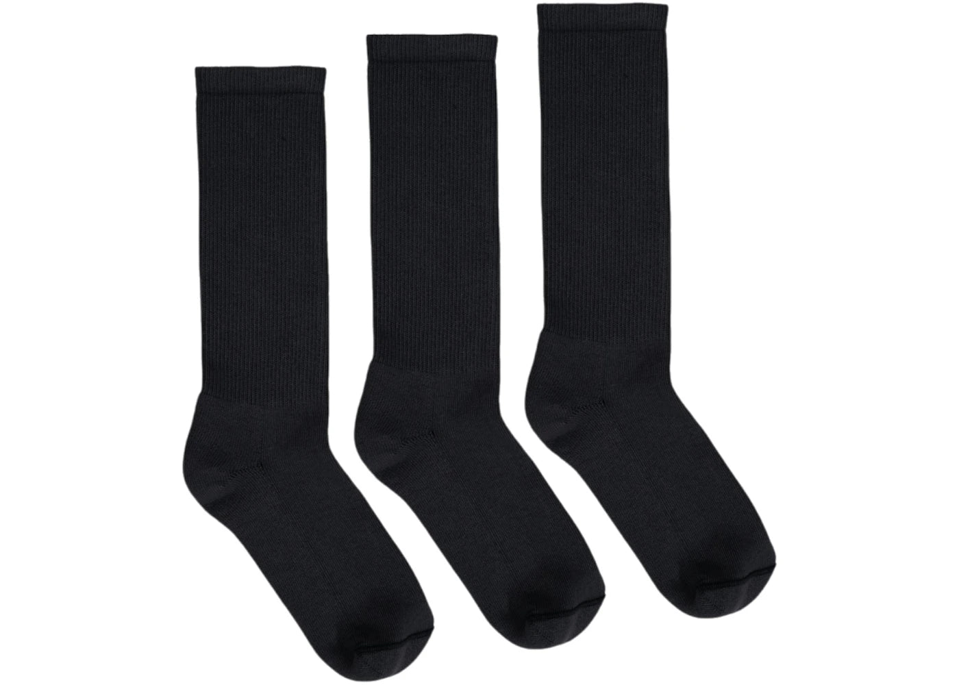 Yeezy SK-01 Socks (Set of 3) Black