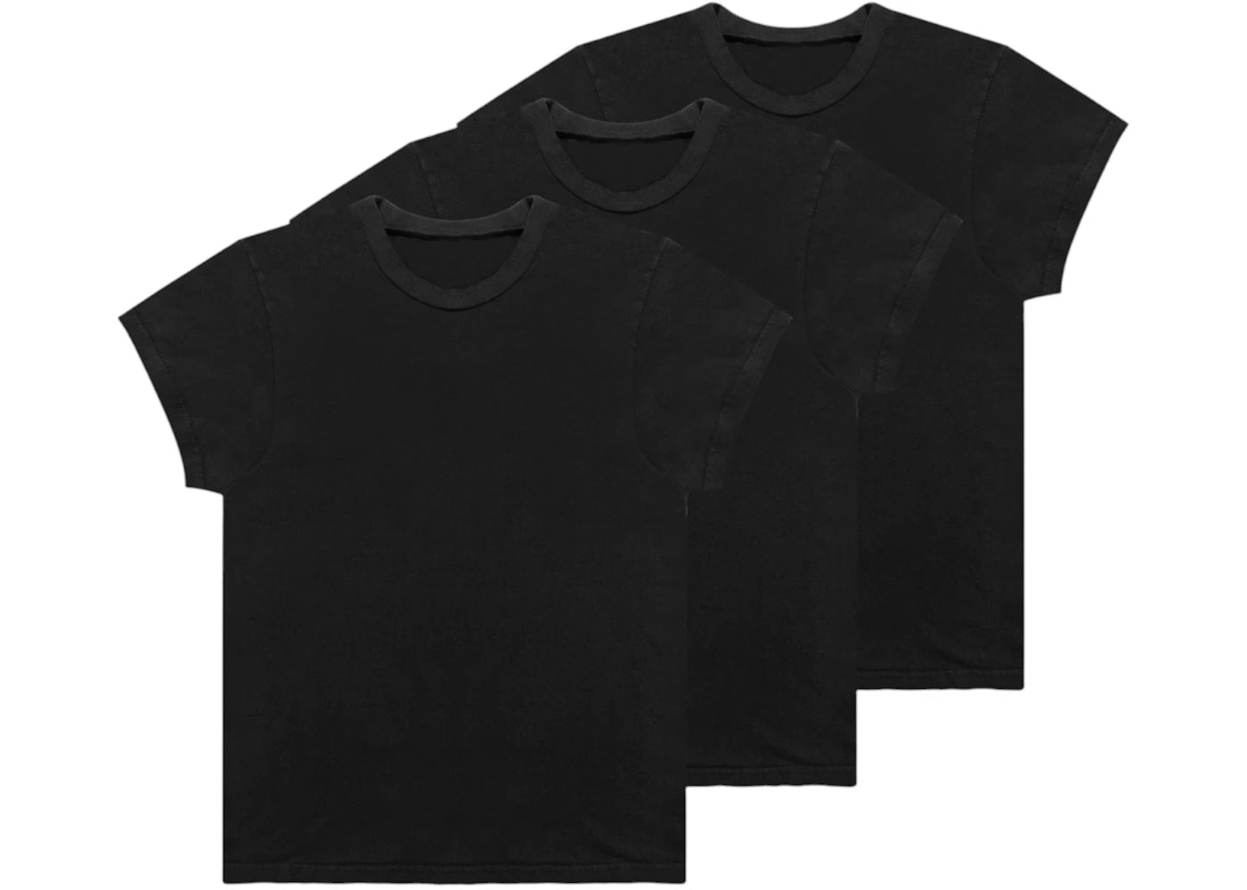 Yeezy TS-03 T-shirt (Set of 3) Black