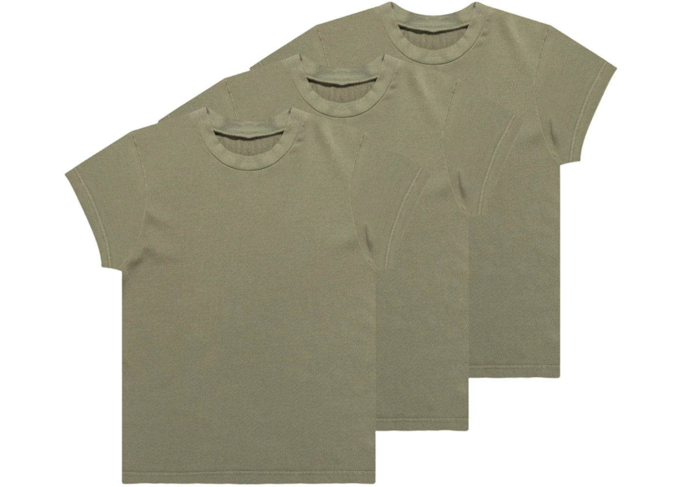 Yeezy TS-03 T-shirt (Set of 3) Green